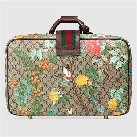 gucci red suitcase|Gucci suitcase for men.